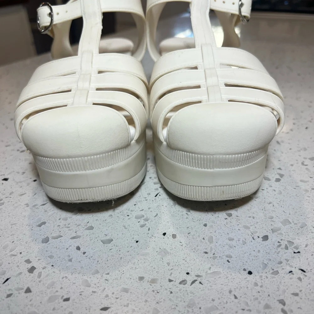 Jeffrey Campbell Platform Jellies - Picture 5 of 7